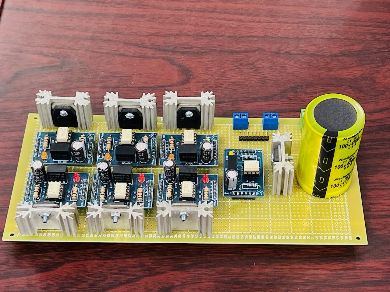 Switched-Capacitor Inverter Topology Hardware